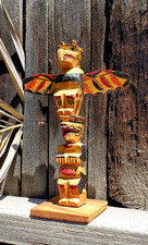 1950s Thunderbird & Bear TOTEM