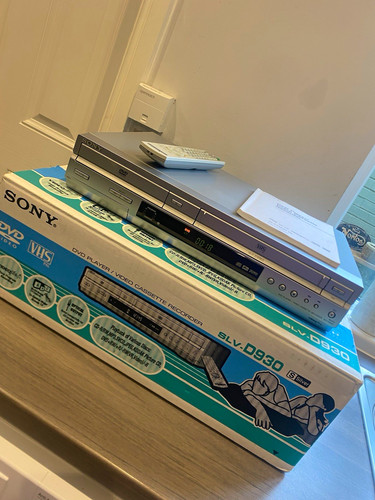 Sony slv d930 - slv-d930, vcr