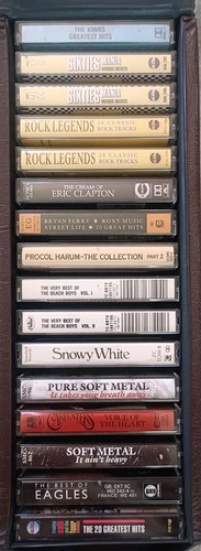 Cassette tapes mixed lot - x,