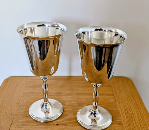 Vintage silver plated wine - silver-plated,