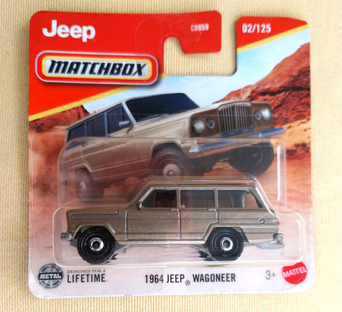 Matchbox 1964 jeep wagoneer - matchbox,