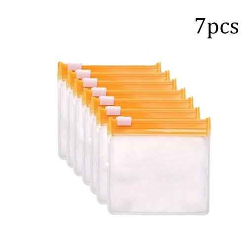 7pcs reusable pill pouch - reusable,