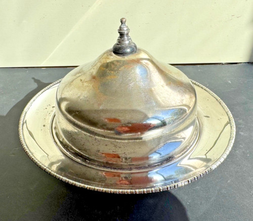 Vintage silver plated muffin - vintage,