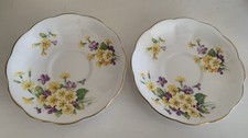 2 x Royal Albert Primrose &