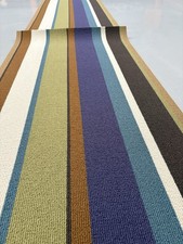 Striped 100% Wool Carpet