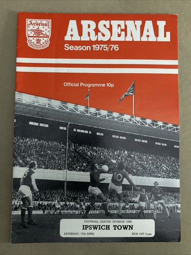 Arsenal ipswich town 1975 - arsenal,