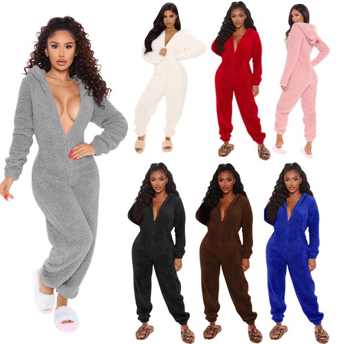 Womens warm fleece furs hooded - womens,