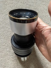 Taylor Hobson VUTAL 82.5mm f1.8 lens, Double Gauss 6/4 with aperture, CLA'd, GFX