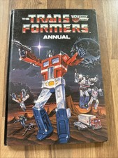 THE TRANSFORMERS MARVEL COMICS ANNUAL 1986 HARDCOVER HASBRO AUTOBOT DECEPTICON