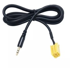 AUX Adapter Lead For Blaupunkt Radio 3.5mm Jack Fiat Alfa Romeo Lancia MP3 Car