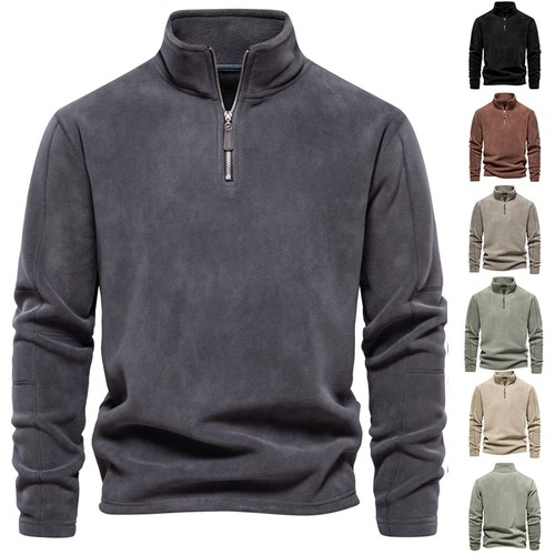 Mens half zip fleece jacket - mens,