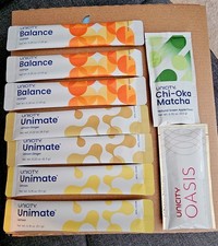 Unicity Feel Great Trial Kit Balance Unimate Matcha OASIS Marine Collagen NEW UK