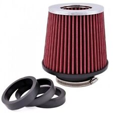 Universal Car Sport Cone Red Air Filter Cone Induction Kit High Power 150 mm