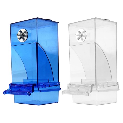 Automatic acrylic bird feeder - acrylic,