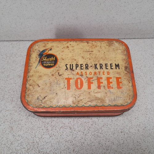 Vintage sharps tin - tin, edward