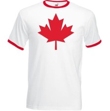 CANADA T-SHIRT Mens Maple Leaf