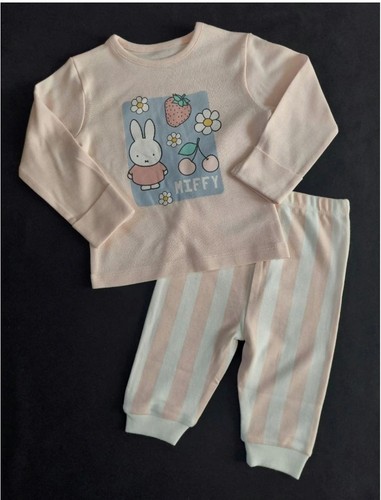 Baby girls pink miffy - miffy, pyjamas