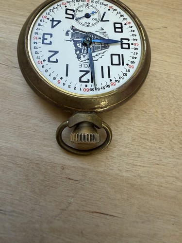 Vintage brass tone locomotive - brass,
