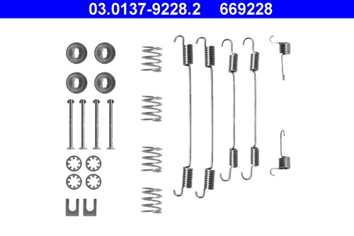 Brake shoes kit for - shoes,