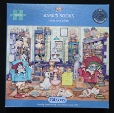 Gibson's 1000 Jigsaw Puzzle Barks Books Excellent Condition
