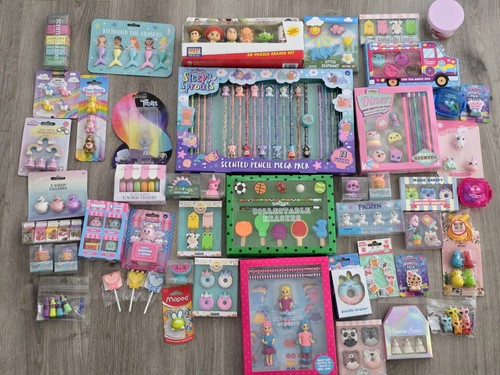 Collectable erasers collection - erasers,