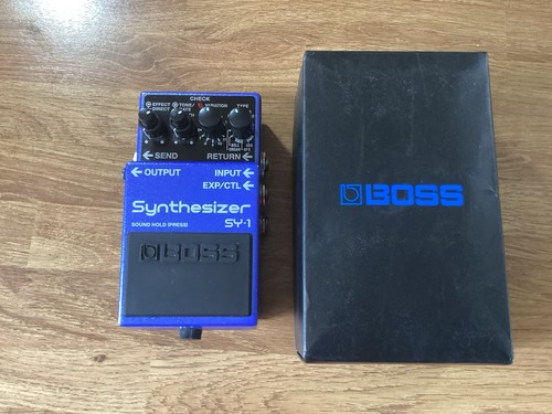 Boss synthesizer guitar - sy-1,