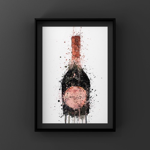 Laurent perrier cuvee rose - a4,