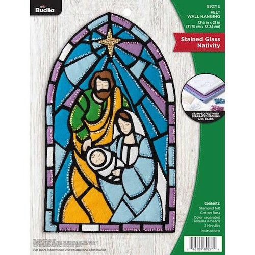 Bucilla felt applique wall - bucilla,