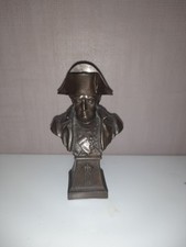Napoleon metal bust. Heavy!