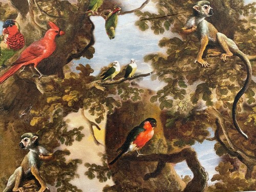 Chateaux vintage parrots - chateaux,