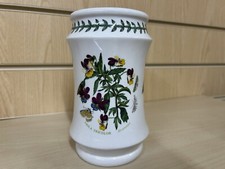Portmeirion Botanic Garden Vase Viola Tricolor 16.5cm Vintage 1972s Heartsease