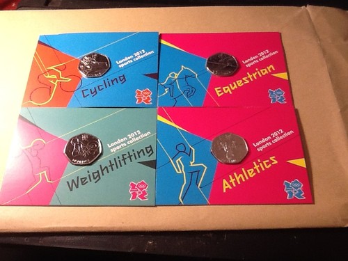 Royal mint olympic 50p - olympic,