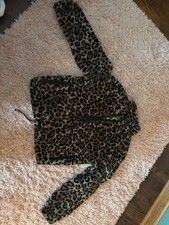 cheetah print fleece womens