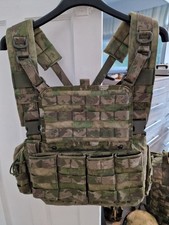 Warrior Assault Systems Atacs-fg 901 Chest Rig And Pouches