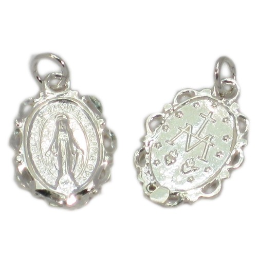 Miraculous medal sterling - miraculous,