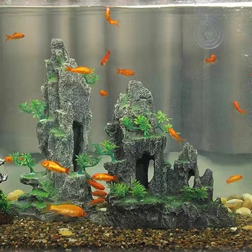 Large tall resin aquarium - resin,