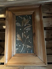 Very Aged Framed Dried Flowers #JYL66