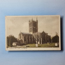 Ilminster Postcard C1935 Somerset St Mary's Parish Church