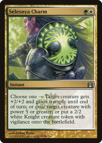 Mtg selesnya charm rtr - ~,