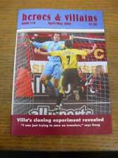 Apr-2004 Fanzine: Aston Villa - Heroes And Villains Issue 114