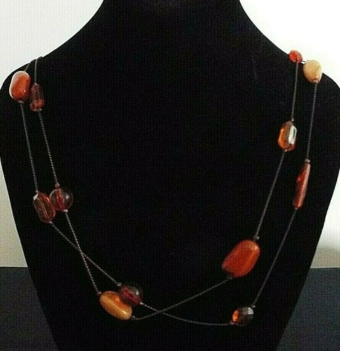Amber colour various shaped - colour,