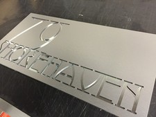 Art Deco House Sign Custom
