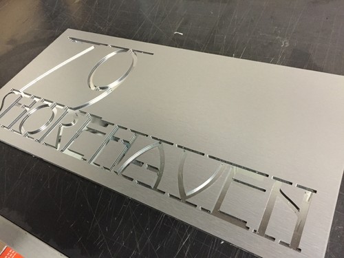 Art deco house sign custom - art,