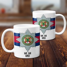 Personalised irish guards mug - personalised,