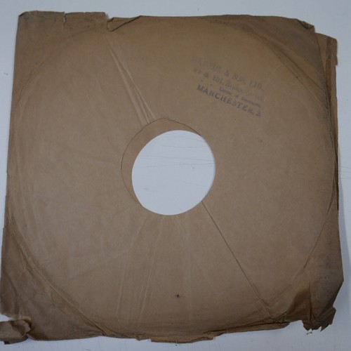 78rpm gramophone record - 12",