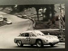 Signed Herbert Linge Porsche 356B 1600 GS Carrera GTL Abarth 10x15 photo