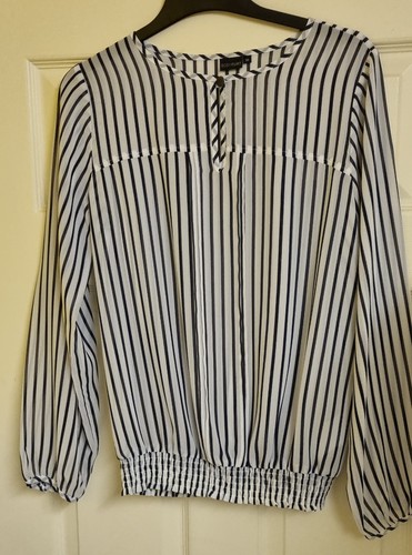 Bonprix ladies striped sheer - striped,