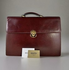 Gold Pfeil Oxblood Leather