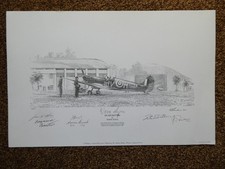 Pencil drawing duxford - drawing,