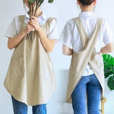 Women Apron Apron Cross Back